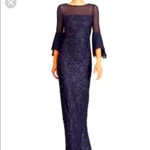 Mother of the Bride Midnight Navy Wedding Dress.